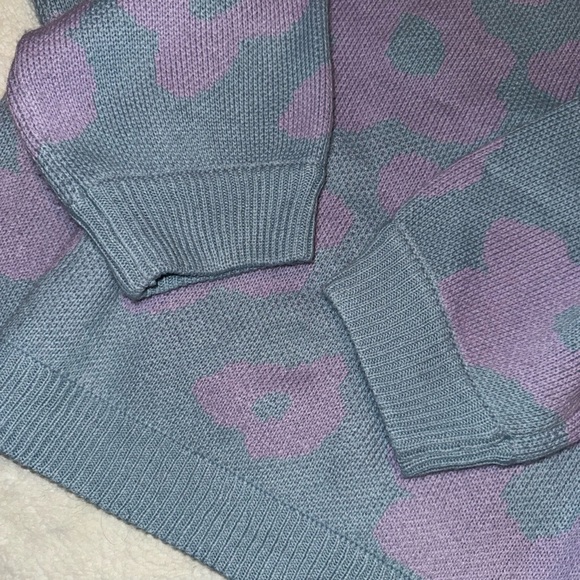 LELIS collection sweater with flower print - Picture 7 of 8